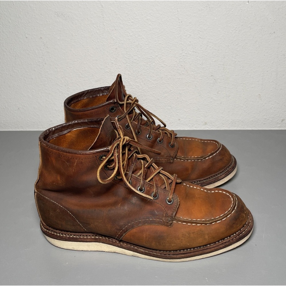 Red Wing Heritage 1907 Classic Moc Toe Boot Mens 11 D Made In USA